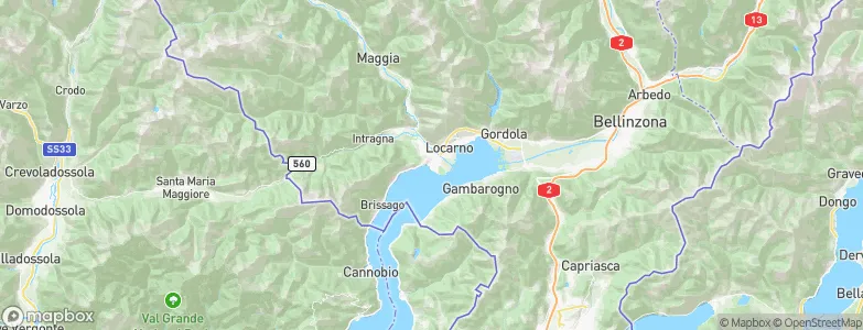 Ascona, Switzerland Map