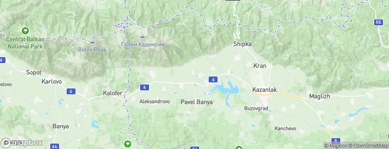 Asen, Bulgaria Map