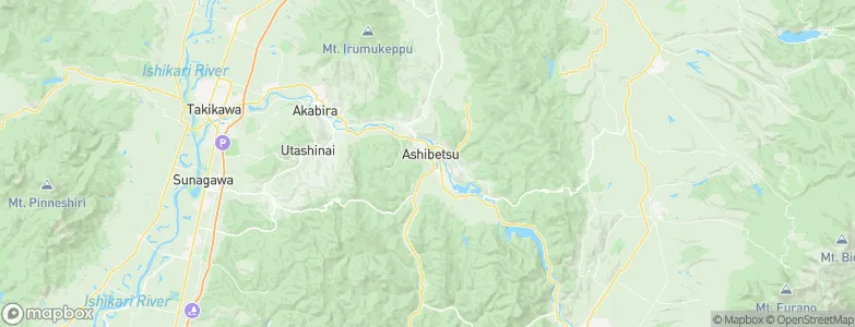 Ashibetsu, Japan Map