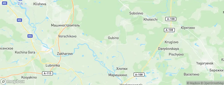 Ashitkovo, Russia Map
