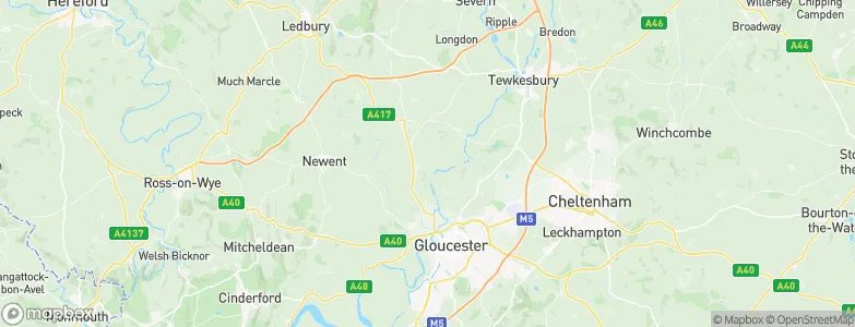 Ashleworth, United Kingdom Map