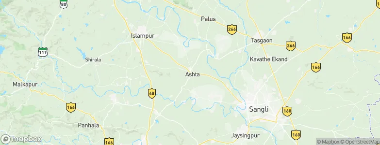 Ashta, India Map
