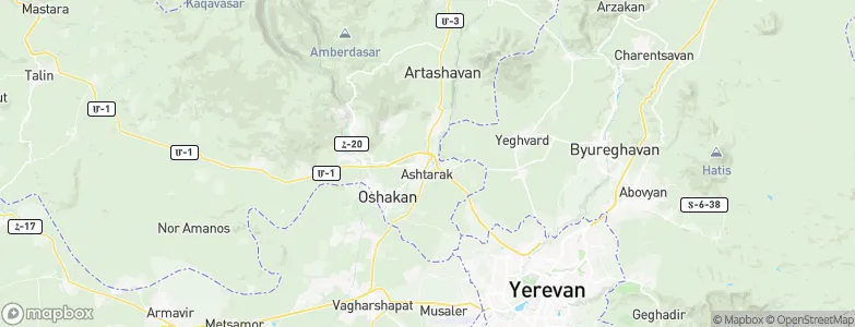 Ashtarak, Armenia Map
