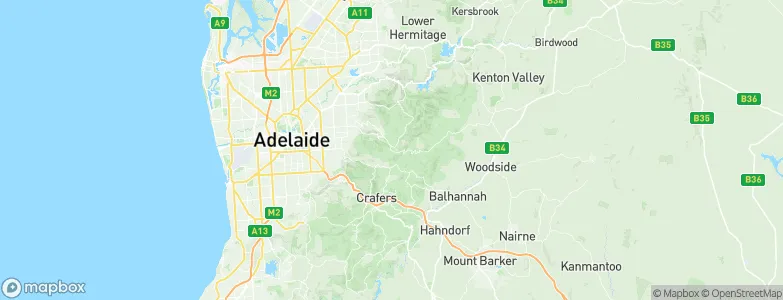 Ashton, Australia Map