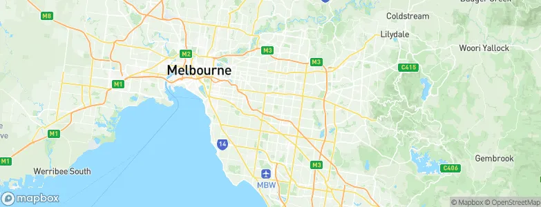 Ashwood, Australia Map