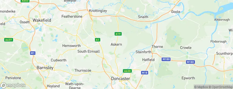 Askern, United Kingdom Map