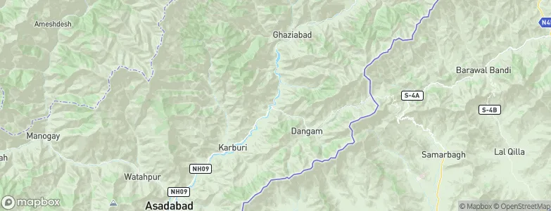 Āsmār, Afghanistan Map