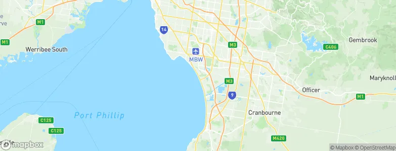 Aspendale, Australia Map