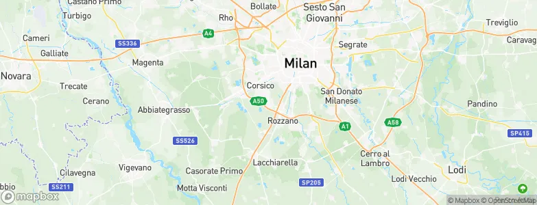 Assago, Italy Map