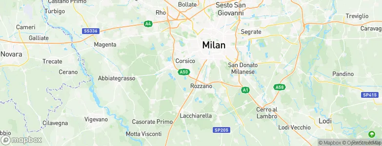 Assago, Italy Map