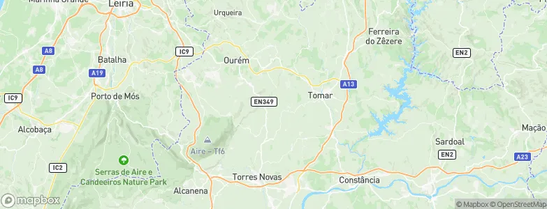 Assentiz, Portugal Map