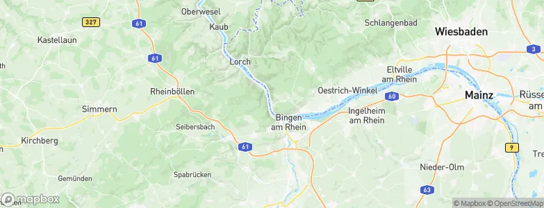 Assmannshausen, Germany Map