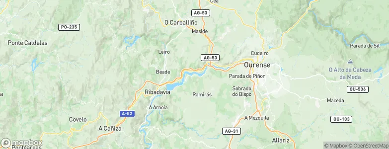 Astariz, Spain Map