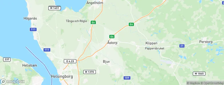 Åstorp, Sweden Map