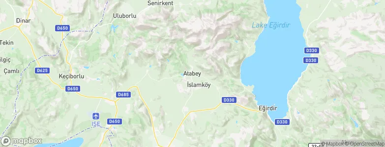 Atabey, Turkey Map