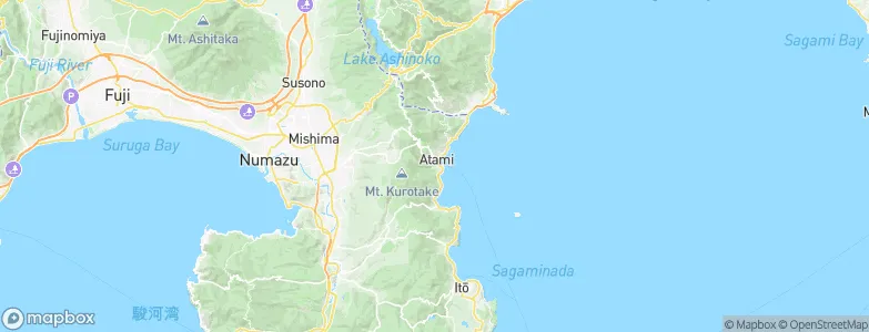 Atami, Japan Map