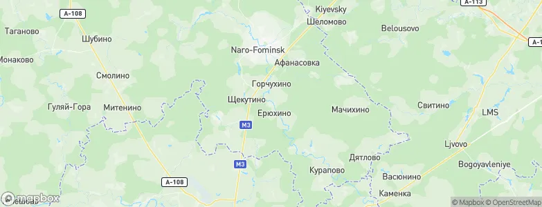 Ateptsevo, Russia Map