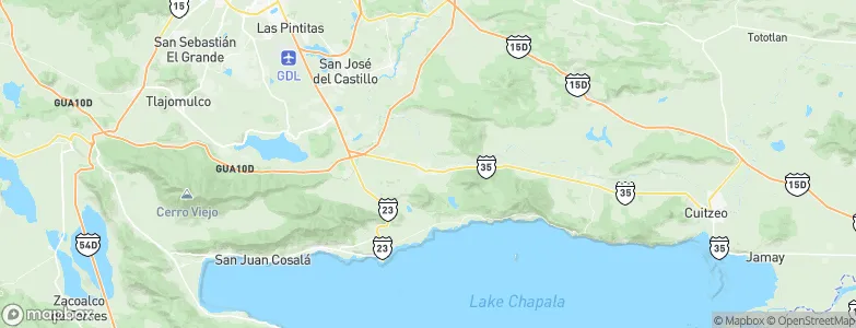 Atequiza, Mexico Map