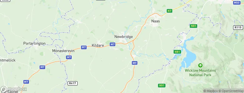 Athgarvan, Ireland Map