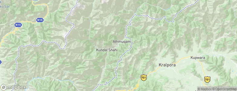 Athmuqam, Pakistan Map
