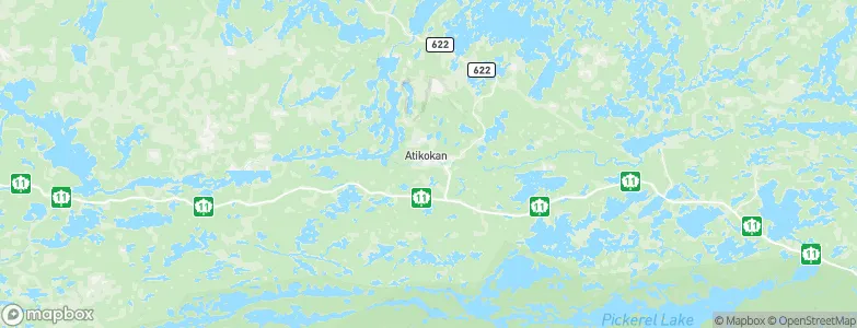 Atikokan, Canada Map