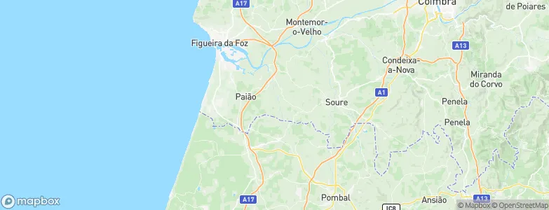 Atouguia, Portugal Map