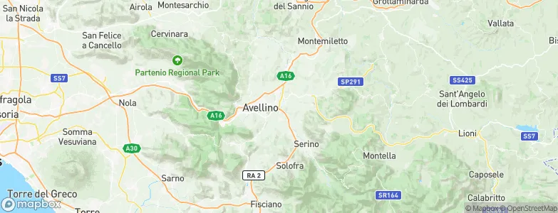 Atripalda, Italy Map