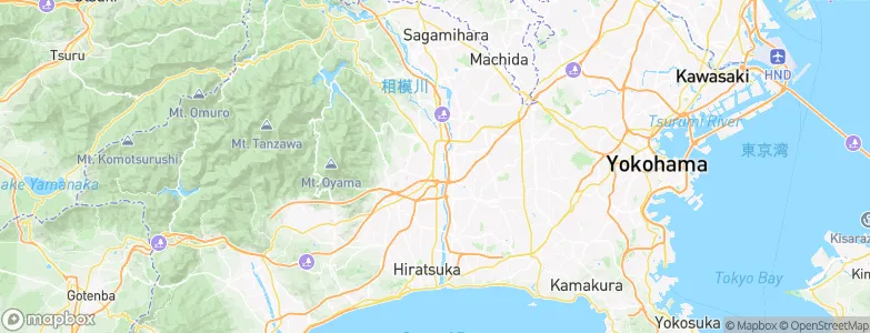 Atsugi, Japan Map