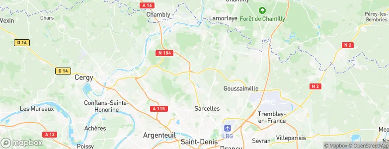 Attainville, France Map