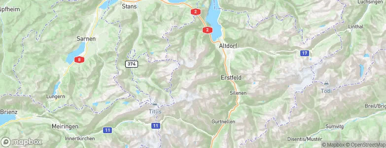 Attinghausen, Switzerland Map