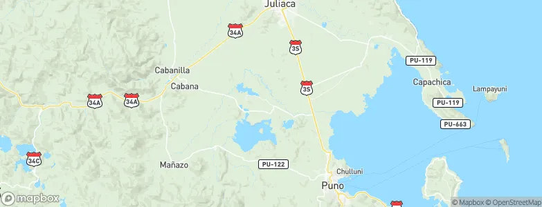 Atuncolla, Peru Map