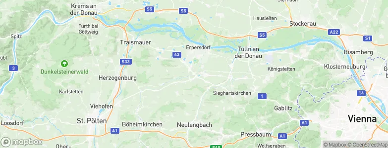 Atzenbrugg, Austria Map