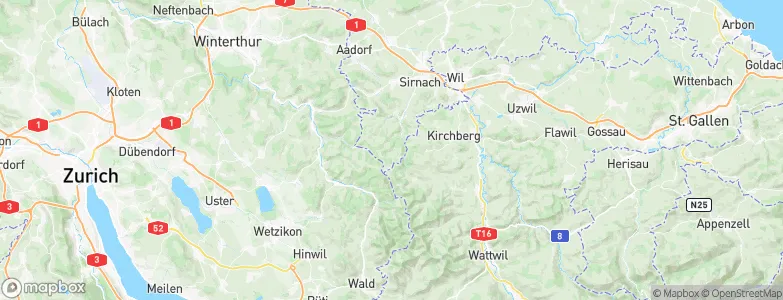 Au, Switzerland Map
