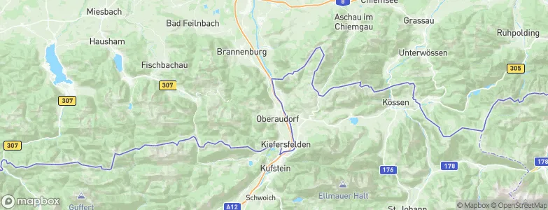 Auerbach, Germany Map