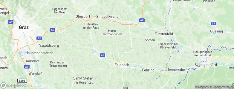 Auersbach, Austria Map
