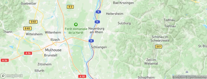 Auggen, Germany Map