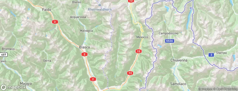 Augio, Switzerland Map