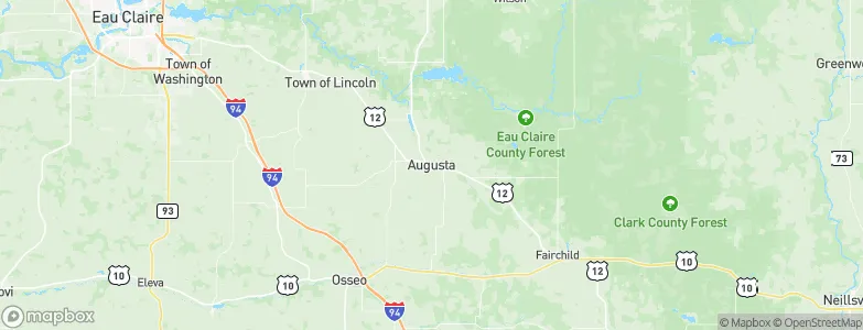 Augusta, United States Map