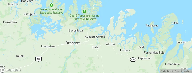 Augusto Corrêa, Brazil Map