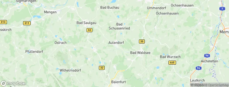 Aulendorf, Germany Map