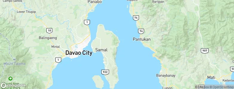 Aumbay, Philippines Map