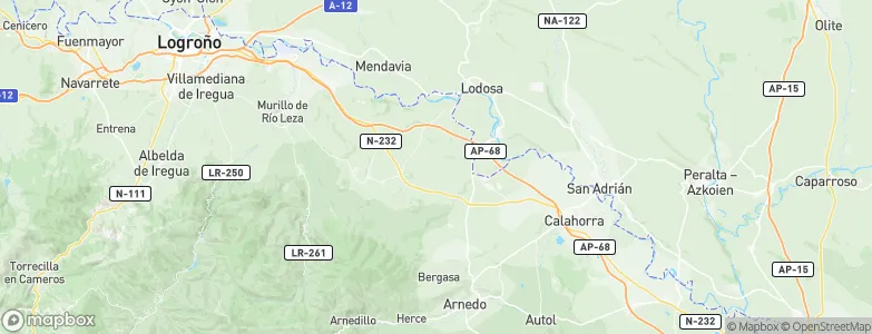 Ausejo, Spain Map