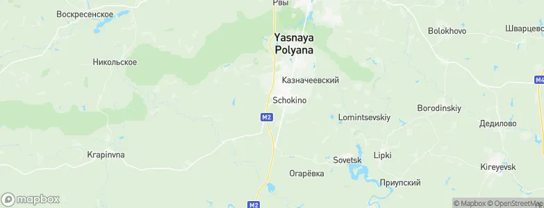 Avariynyy, Russia Map