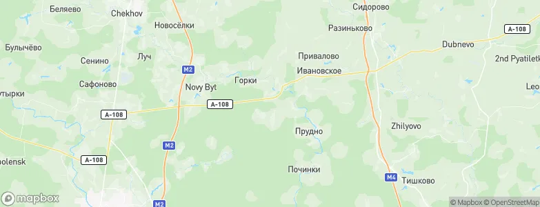 Avdot’ivo, Russia Map