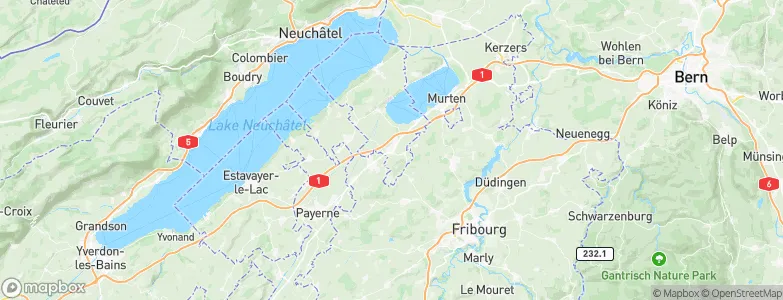 Avenches, Switzerland Map