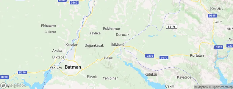 Aviski, Turkey Map