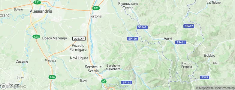 Avolasca, Italy Map