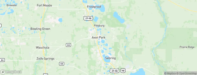 Avon Park, United States Map