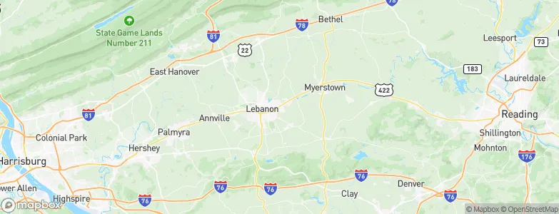 Avon, United States Map
