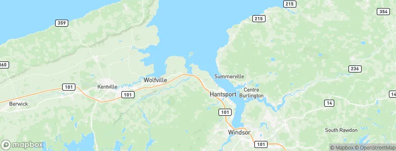 Avonport, Canada Map